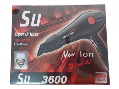 ไดร์เป่าผมsuperv-รุ่น3600 - ห้างขายอุปกรณ์เสริมสวยและเครื่องสัก